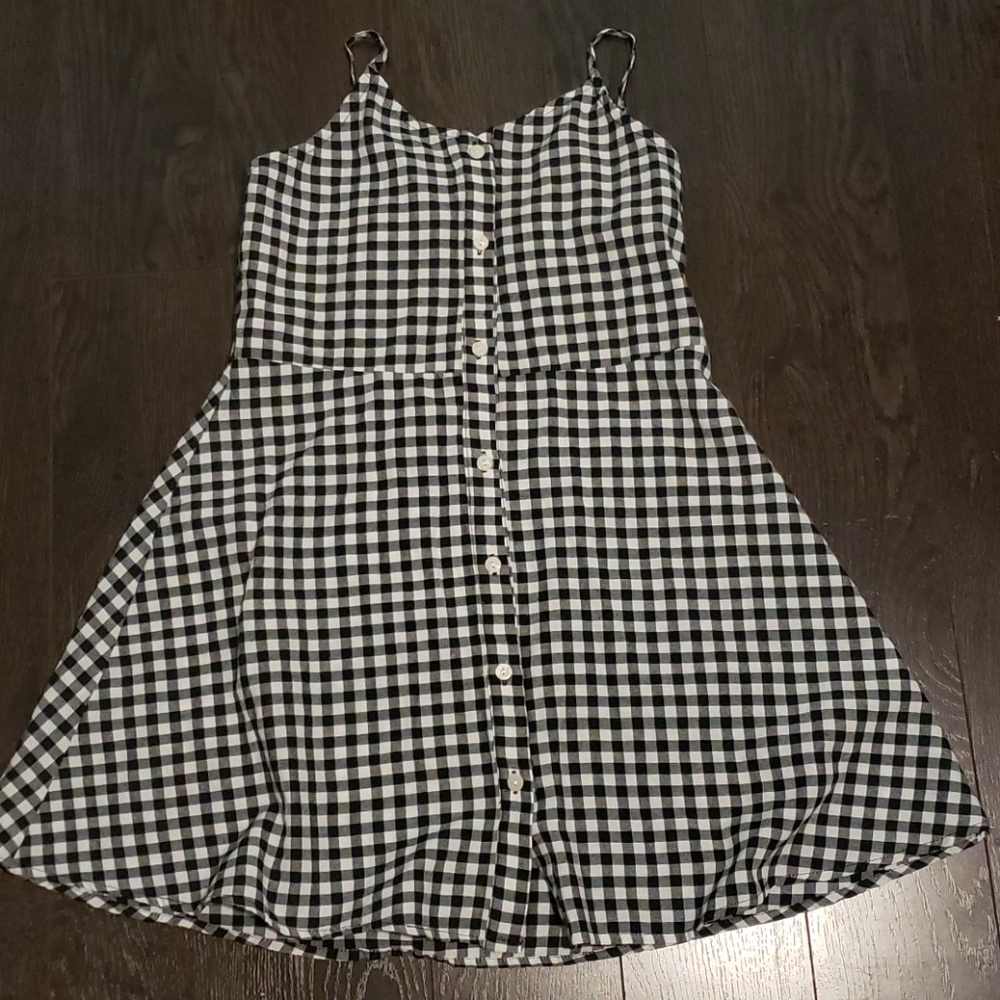 Girls plaid dress